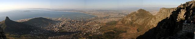 Panorama from Table Mountain