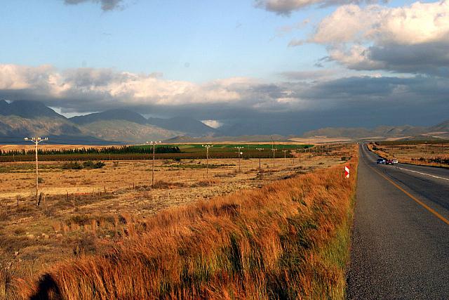 Colourful scenery on R62