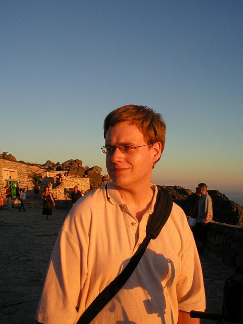 Johan on Table Mountain