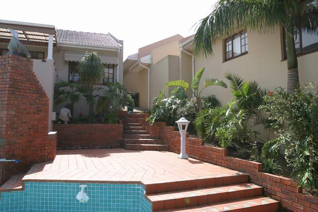 Side, leading to guest flat.