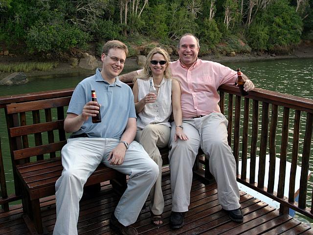 Evening boat trip at Kariega