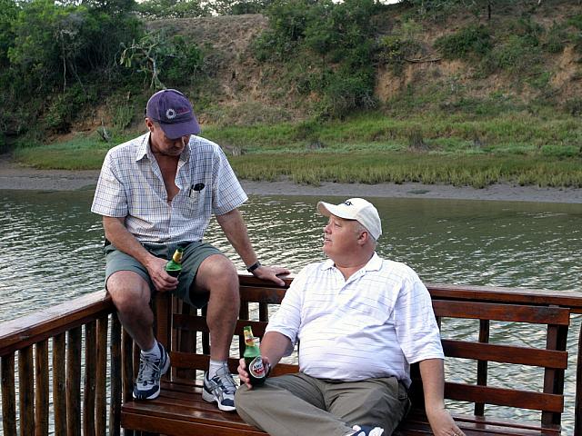 Evening boat trip at Kariega