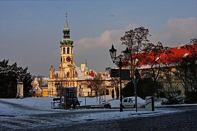 Prague in winter
