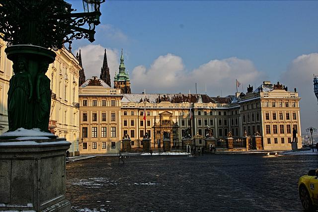 Prague in winter