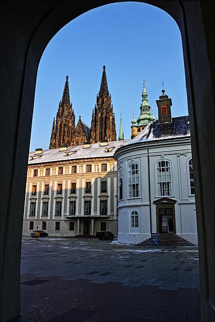 Prague in winter