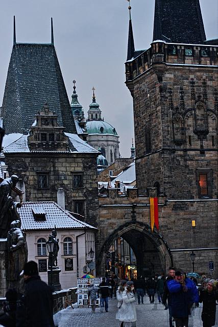 Prague in winter