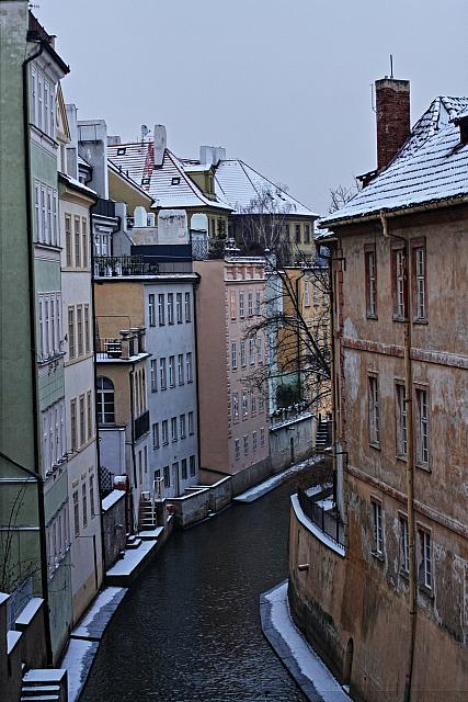 Prague in winter