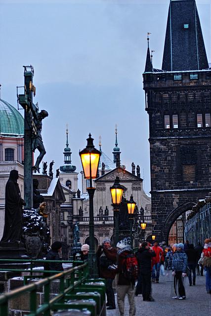 Prague in winter