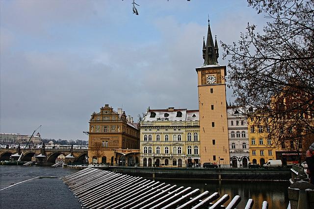 Prague in winter