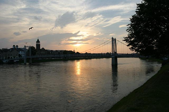 Sunset in Inverness