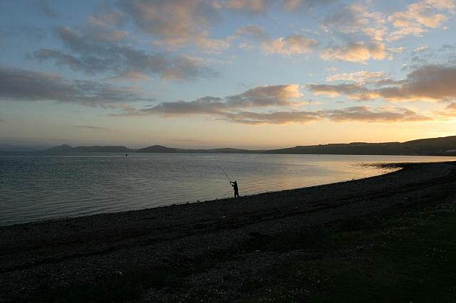 Near Inverness at sunset.
