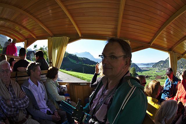 Historical mountain train