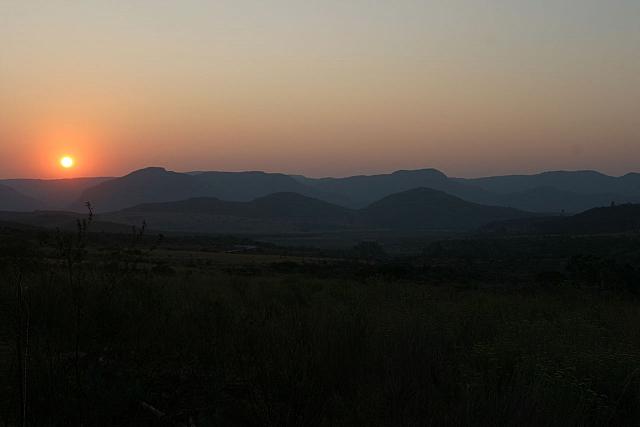 Sunset by Blyde river