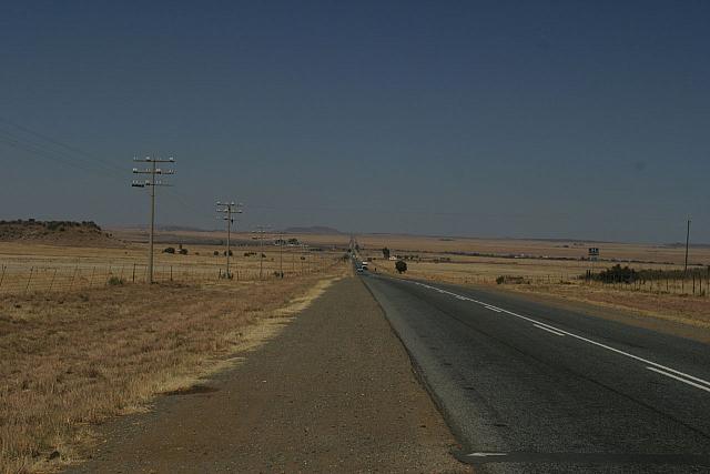 Scenery between Bloemfontain and East London
