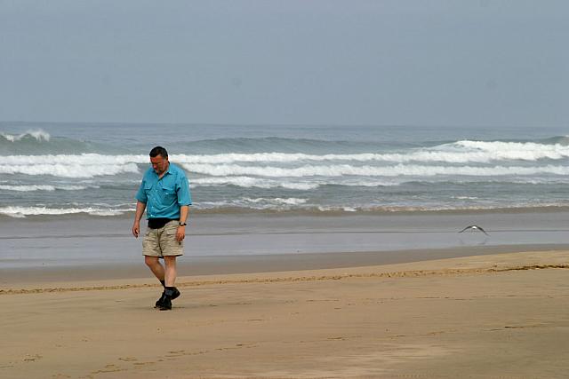 Paul on the beach