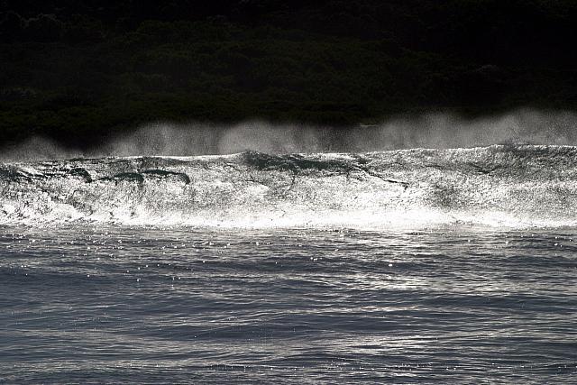 Beautiful waves "from the other side"