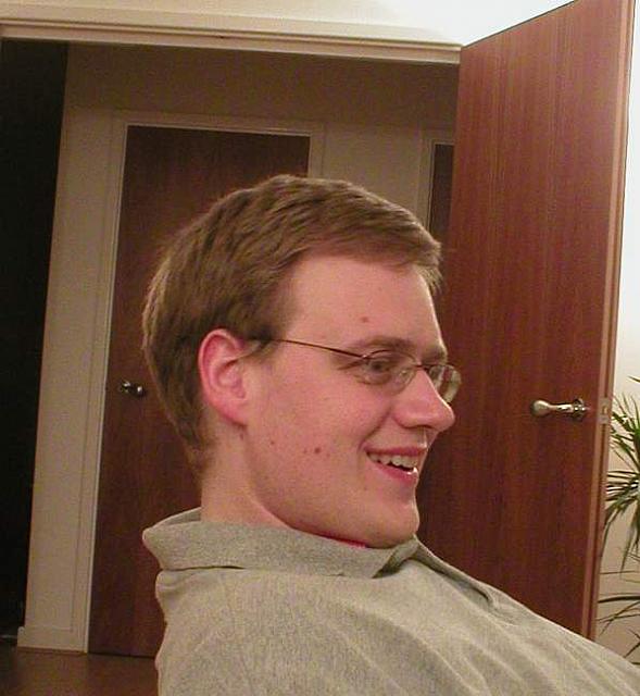 Johan, very relaxed.