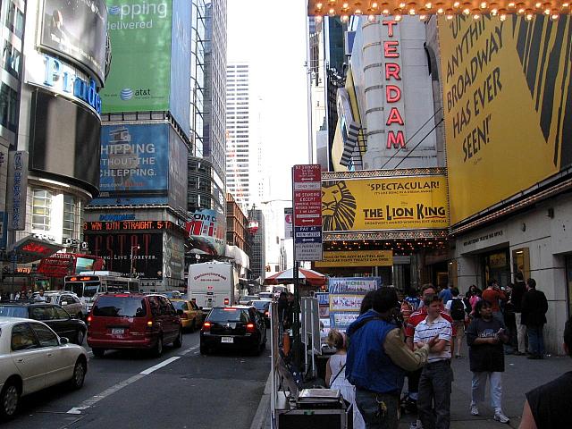 Amsterdam theatre ... where I went and watched Lion King ,the musical!