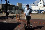 Karl on a segway