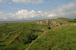 By Hadrians Wall.