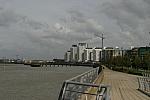 View east along the Thames.